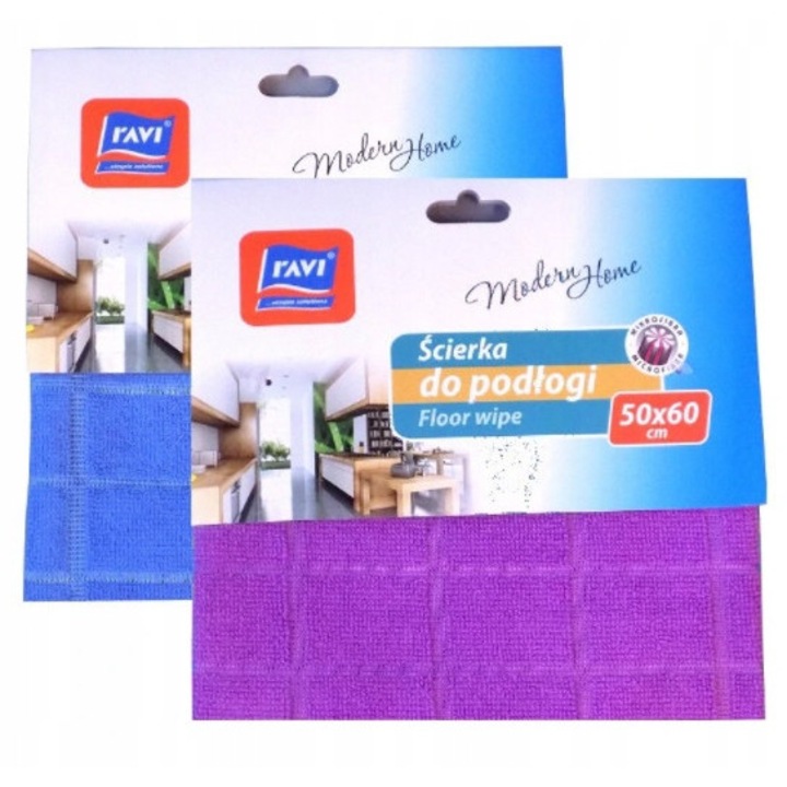 Mikroszálas felmosófej, 50x60cm, nedvszívó, vegyes színű szett