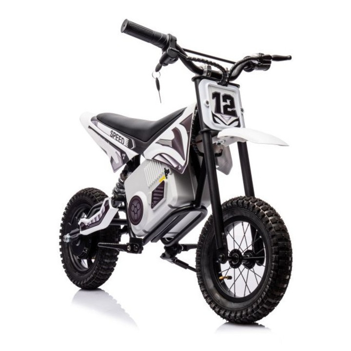Motocicleta electrica LEAN A9901, alb, 36V, 116x21x61cm