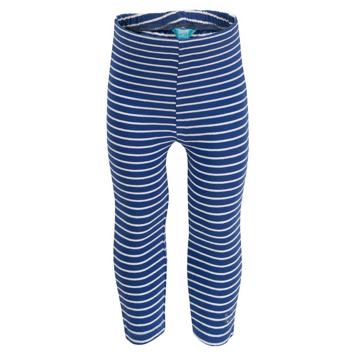 Lief lányka harisnyanadrág, pamut/elasztán, sötétkék/fehér, 62 CM