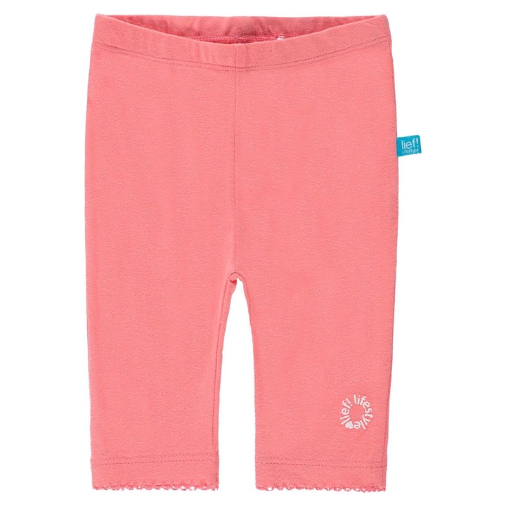 Lief lányka harisnyanadrág, pamut/elasztán, lazacrózsaszín