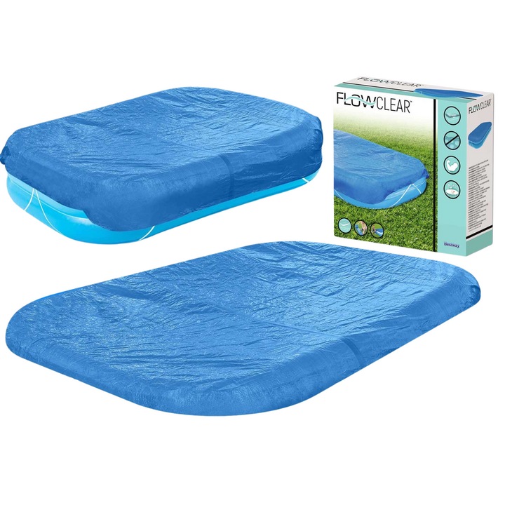 Покривало за басейн Bestway 280x184 см, синьо