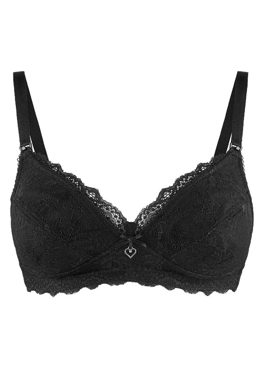 Szoptatos melltarto, Bellybutton, fekete, Fekete