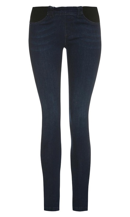 Blugi gravide Bellybutton Maternity, albastru inchis elastan