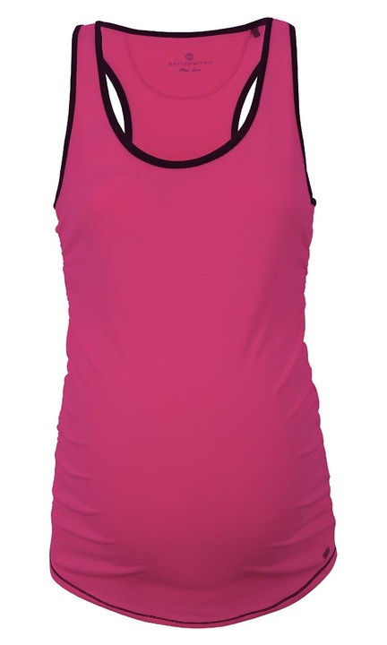 Rózsaszín kismama felső, trikó, 80% poliamid, 20% elasztán