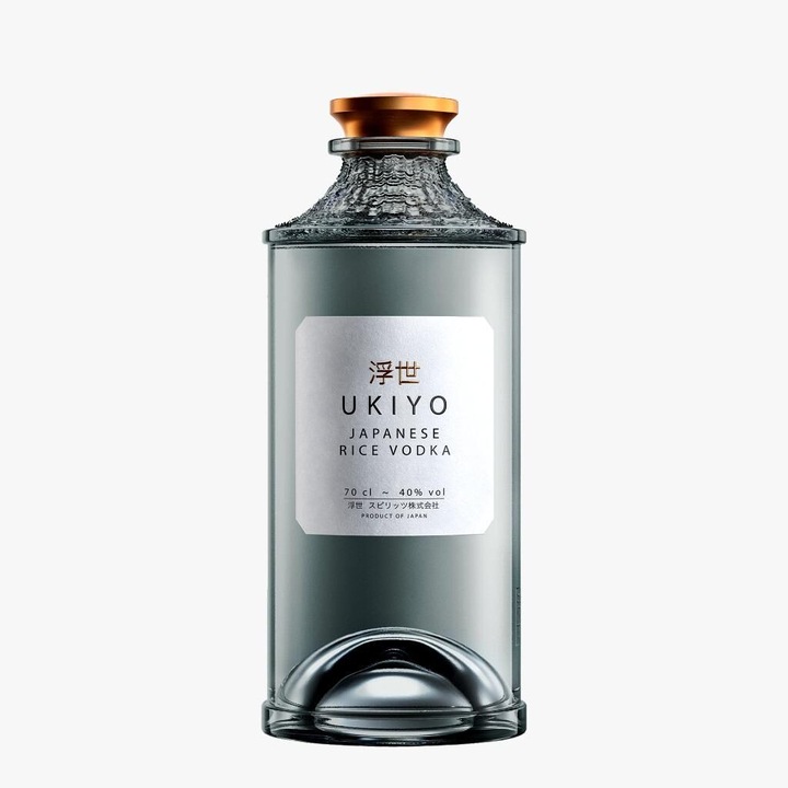Ukiyo Japanese Rice Vodka, 40%, 0.7L