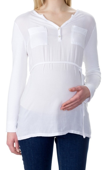 Bellybutton Maternity fehér kismama póló nőknek