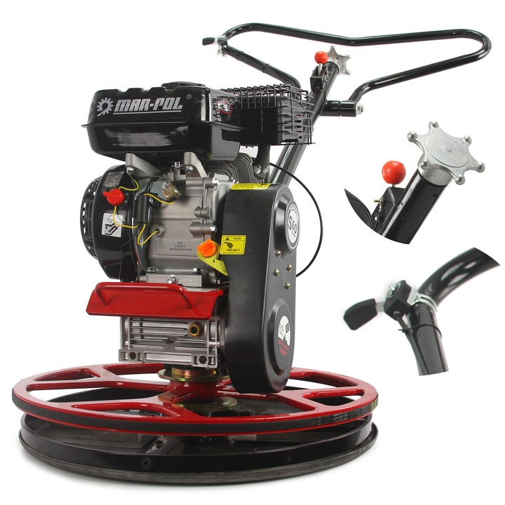 Marpol benzines betonsimító OHV motorral 60 cm-es + tányér