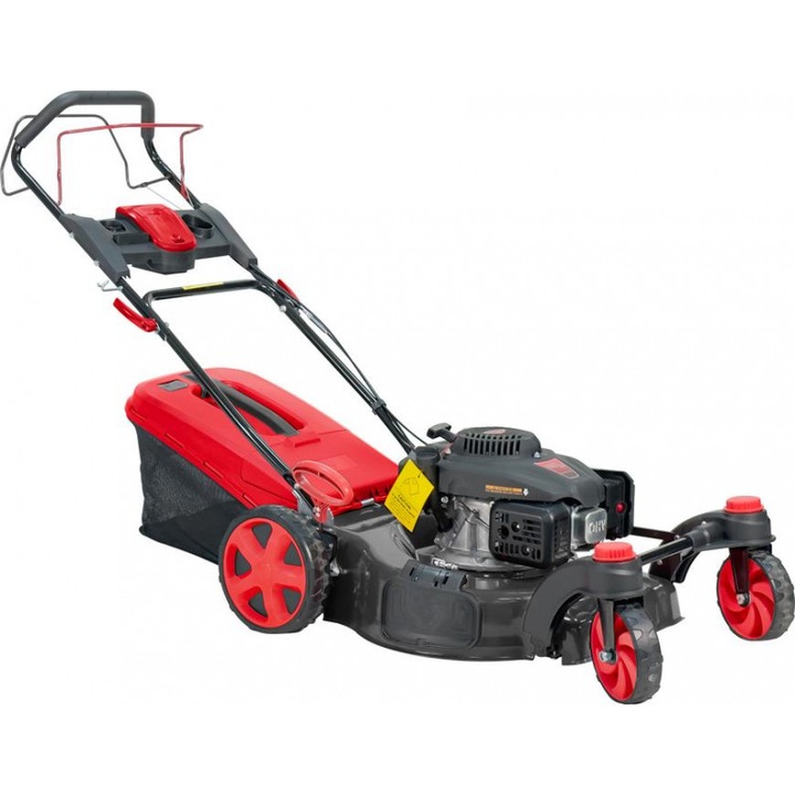 STR benzines önjáró LONCIN motoros fűnyíró 196 cm3, 4 kW, 53, 3 cm vágószélesség, elől forgó kerékkel