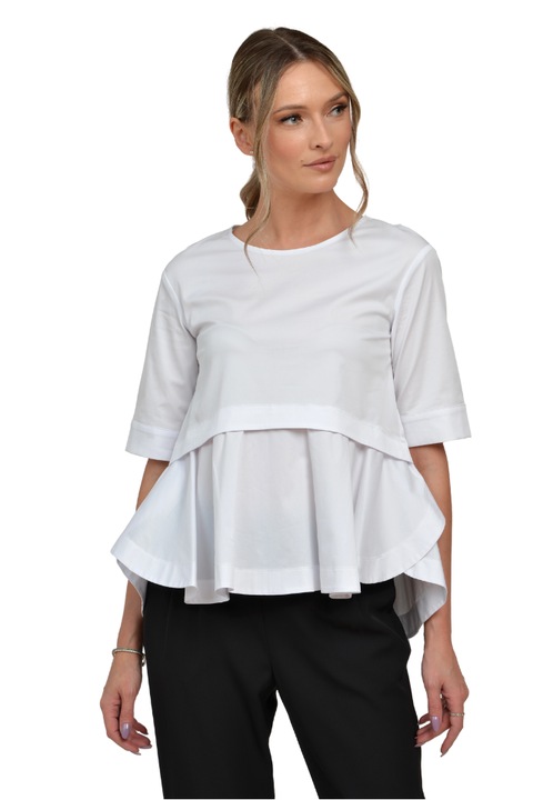 Bluza dama bumbac Giorgal volanase Ali