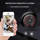 Camera Spion Wireless Mini cu infrarosu, Calitate Full HD 1080p, Cu card de memorie de 32 GB, Functie Audio-Video, Detectare a Miscarii, Night Vision, Filmare in bucla, compatibil cu aplicatii iOS/Android, Securitate pentru casa, Negru
