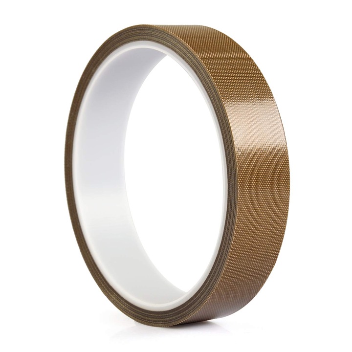 Öntapadós teflon kendő, Bluepoint, tekercs 30m x 30mm, vastagság 0,18mm, világosbarna szín