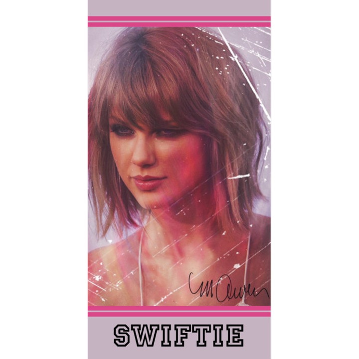 Кърпа за баня Taylor Swift Swiftie, плажна кърпа 70x140 см