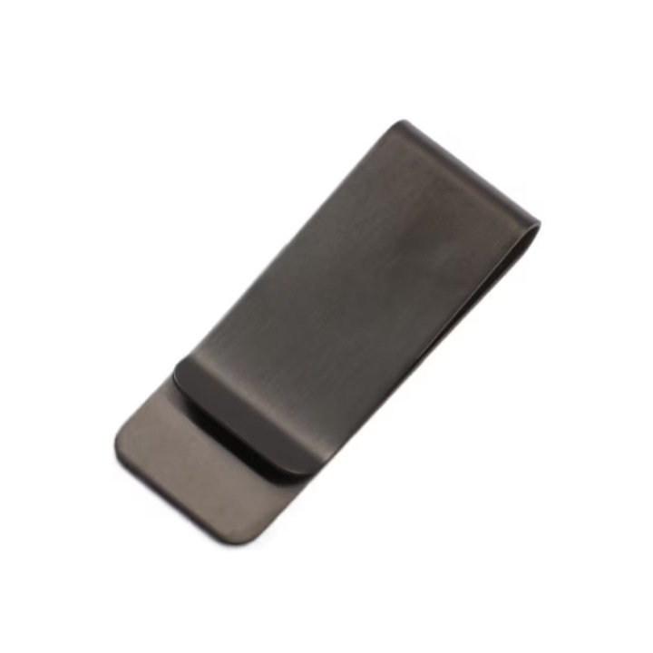 Метална щипка, OMGift, черна