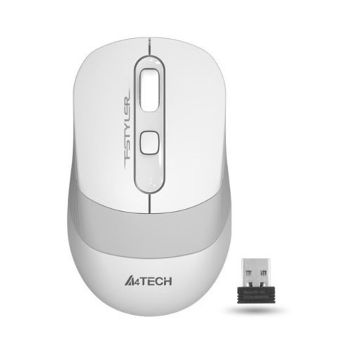 Мишка A4 FG10 WL WHITE FG10WHITE