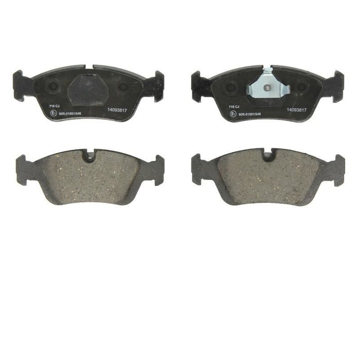 Комплект предни спирачни накладки Textar за Fiat Doblo