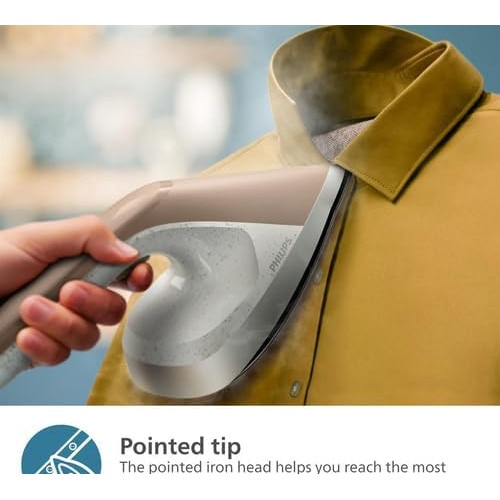 Masa si fier de calcat Philips Seria 6000 reglabila, fara pete de arsura garantat, 1800 W, operare practica, elimina pana la 99, 9% dintre bacterii si acarieni