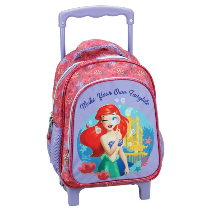 Ghiozdan pentru copii cu role Disney Princess Ariel Fairytale, geanta 30 cm