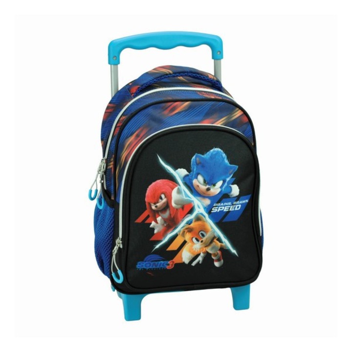 Rucsac cu rotile Sonic the Hedgehog Brawn, geanta 30 cm