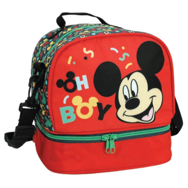 Geanta termica pentru pranz Disney Mickey Oh Boy 21 cm