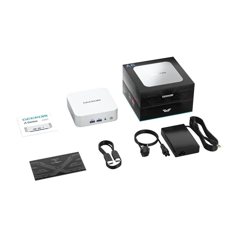 GEEKOM Mini PC A6 Ryzen 7 6800H 32GB RAM 1TB + Win11 Pro - eMAG.ro