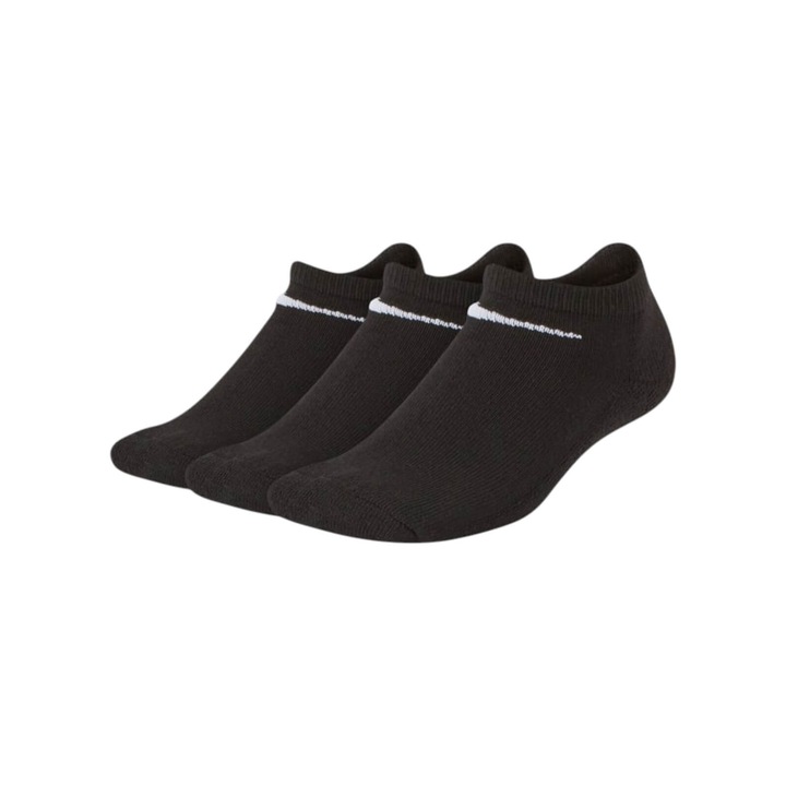 Ciorapi NIKE Basic No-Show 3 Perechi Negru 27-35 EU