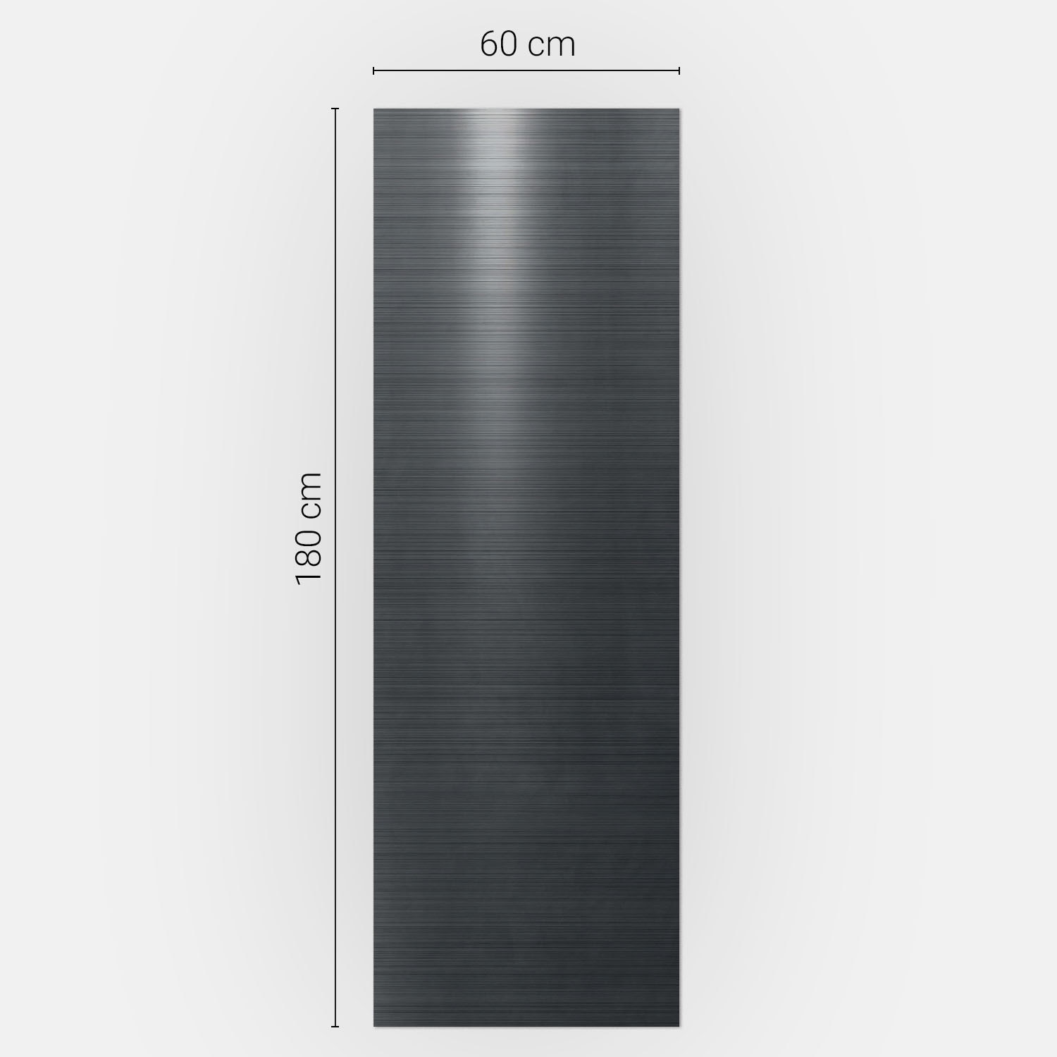 Folie magnetica pentru frigider, Wallfluent, Textura metalica