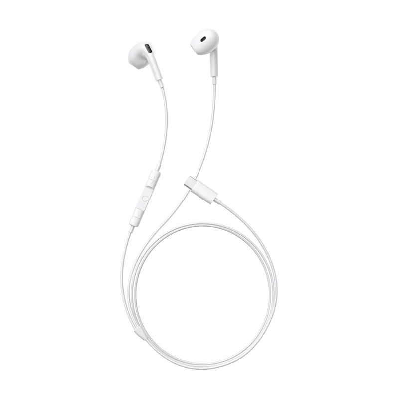 Baseus Encok CZ19 Casti In-Ear cu fir alb
