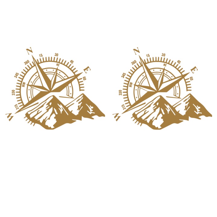 Set Stickere Off Road, Busola, Cupru, 30 cm x 23 cm