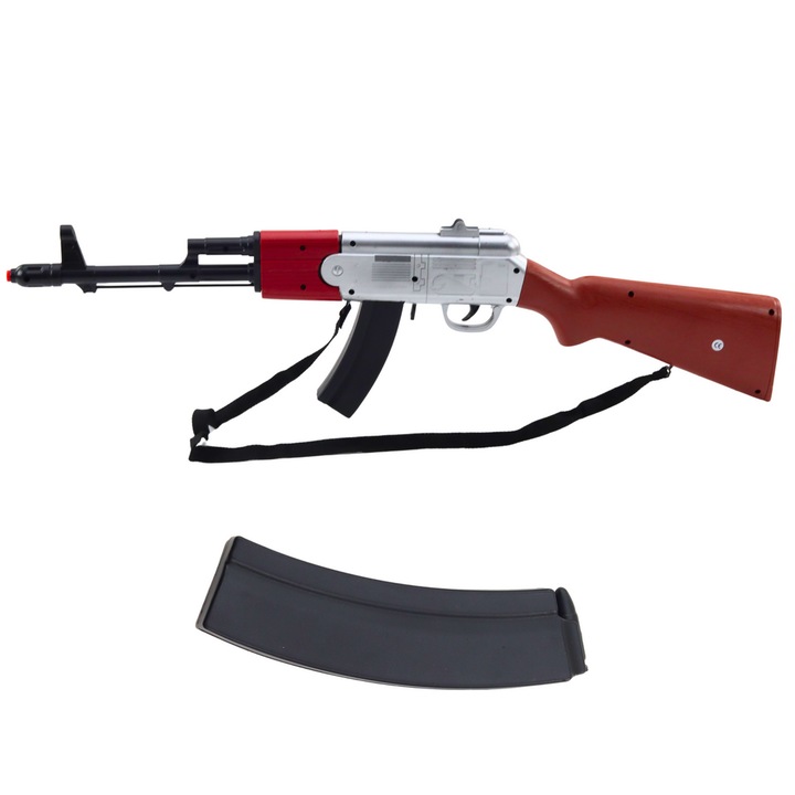 Pusca de jucarie, LEAN TOYS, cu sunete, 65cm