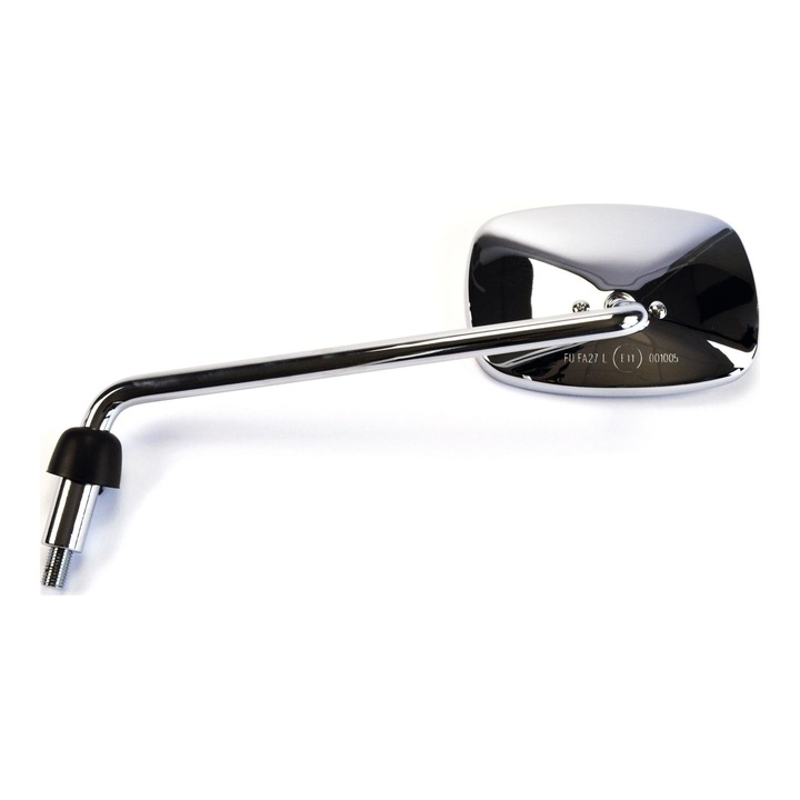 Bal oldali króm visszapillantó tükör – kompatibilis a Piaggio Beverly 250 / 400 / 500 (2003–2012) modellekkel