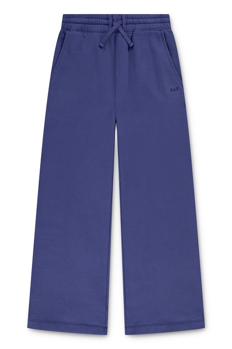 Abercrombie & Fitch, Essential bő szárú szabadidőnadrág, Sötétkék, 142-150 CM