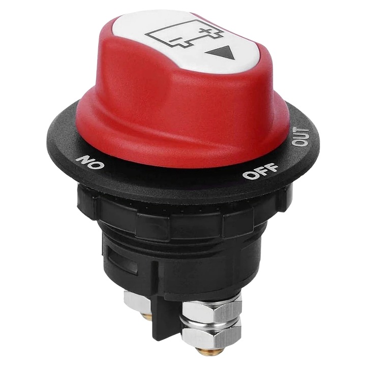 Разединител за акумулатор, qipuneky, 12V, 100A, водоустойчив