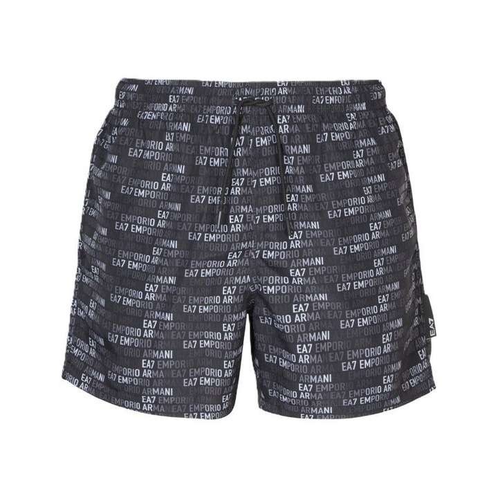 Sort de baie EA7 M MONOGRAM NEWSPAPER BOXER-7M000510-AF13059-MC085