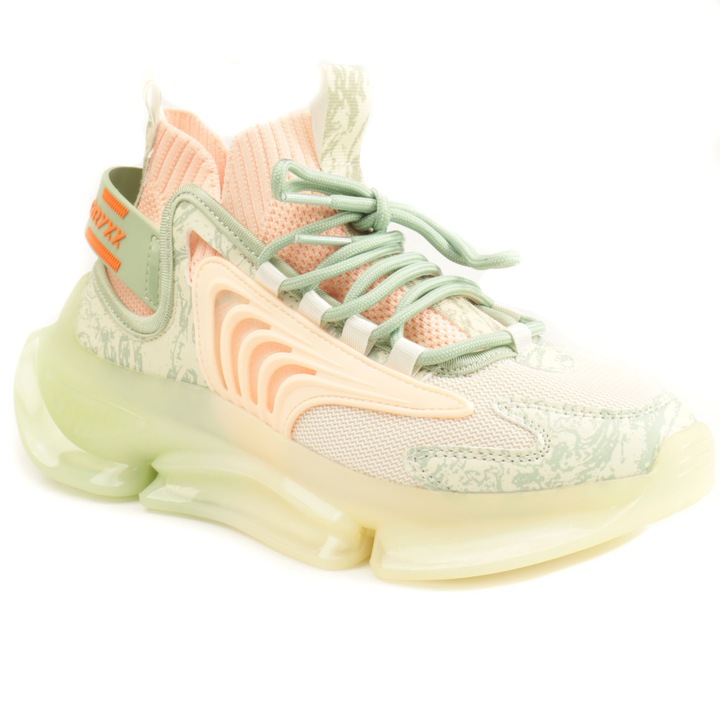 Pantofi dama 7D21016A B1 Z, Verde