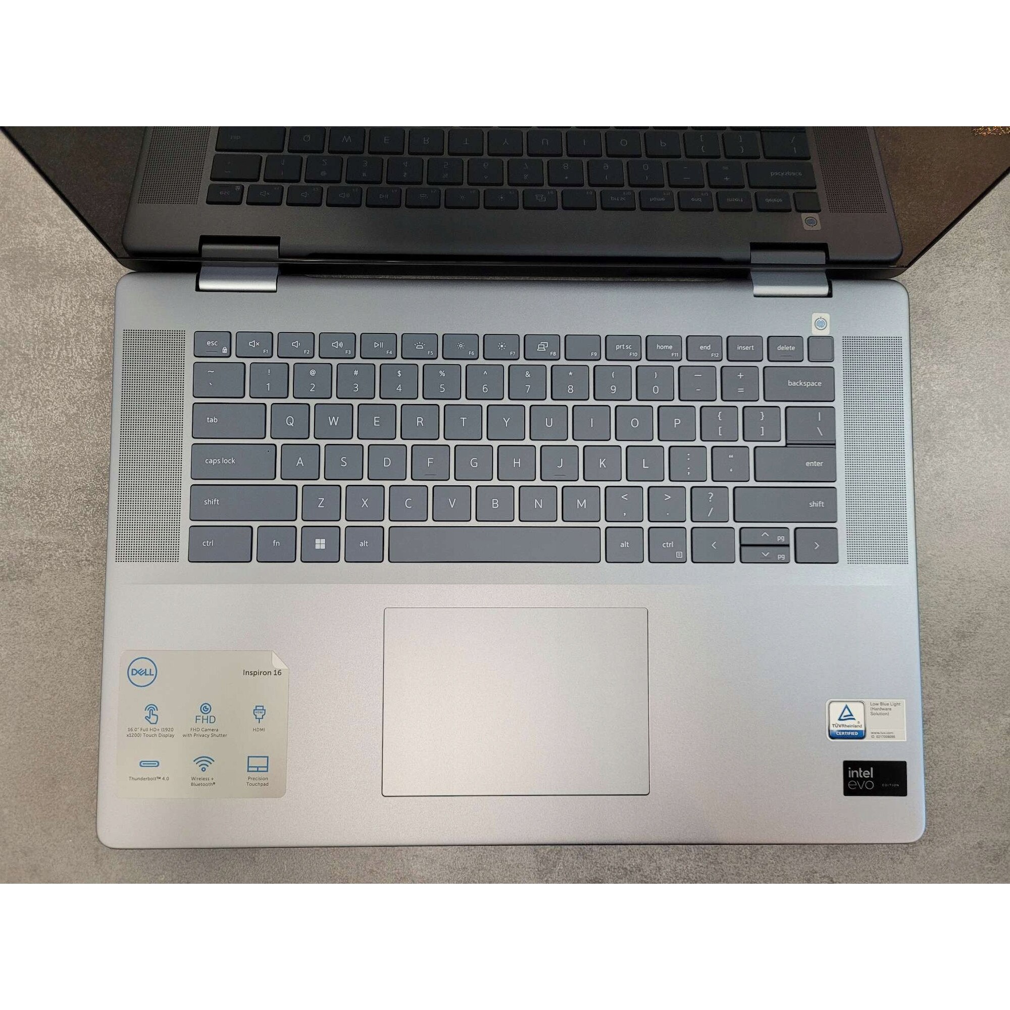 Laptop Dell Inspiron 16 Plus, procesor Ultra 9 185H, 16GB RAM, 512GB SSD, FHD+ 16", touchscreen, 1.9 kg