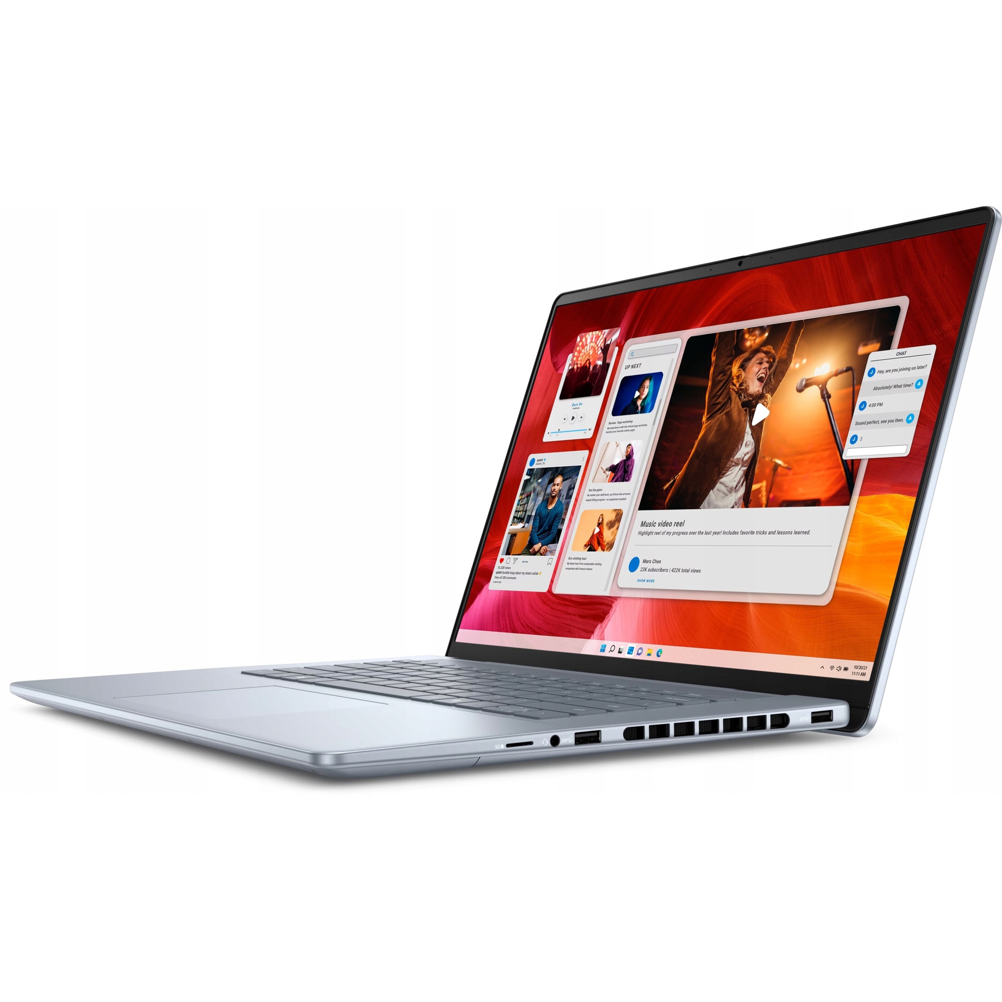 Laptop Dell Inspiron 16 Plus, procesor Ultra 9 185H, 16GB RAM, 512GB SSD, FHD+ 16", touchscreen, 1.9 kg