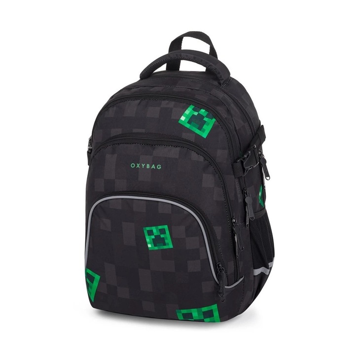 Oxybag Scooler gamer iskolatáska hátizsák - Cubes