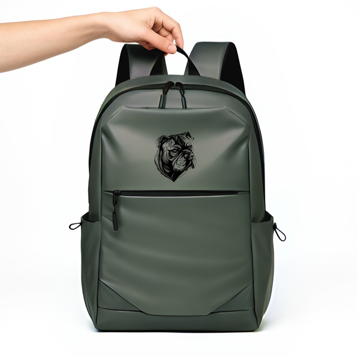 Rucsac A.Shield UrbanPack Verde – Impermeabil, Protectie Laptop, Design Curat, Interior Organizat