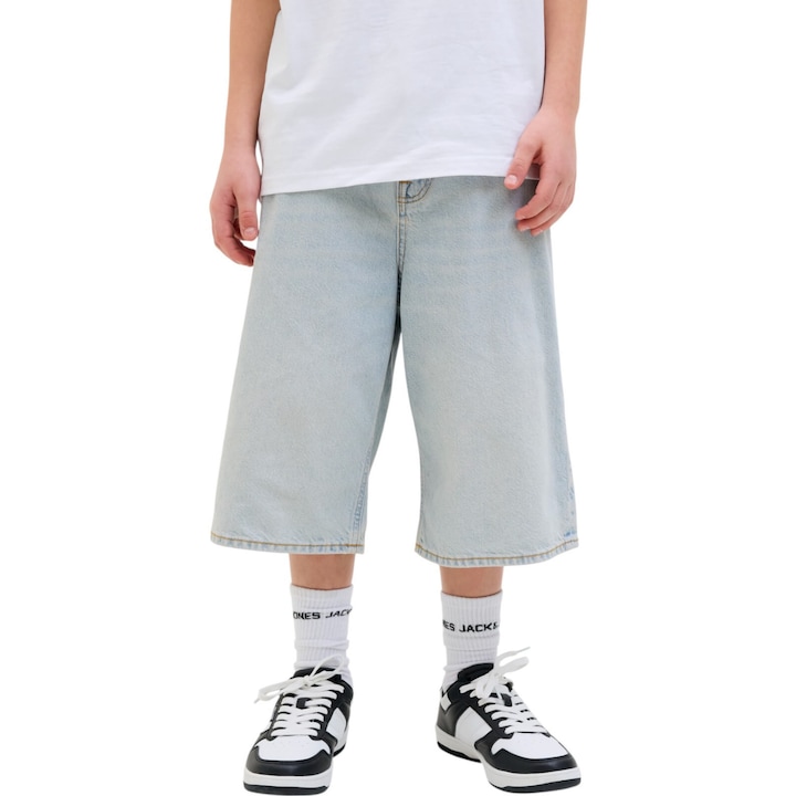 Rövidnadrág JACK & JONES Iron Original SQ205 SN JNR 45885, Kék
