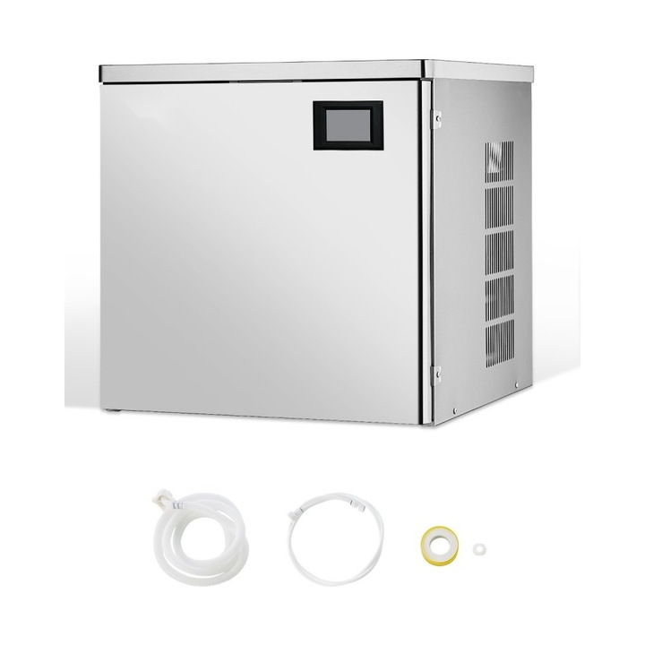 Masina de Facut Cuburi de Gheata, Productie 204kg/zi, 182 de Bucati, Functie Autocuratare, Doar Cap