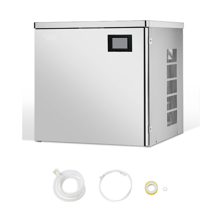 Masina de Facut Cuburi de Gheata, Productie 163kg/zi, 156 Bucati, Functie Autocuratare, Doar Cap