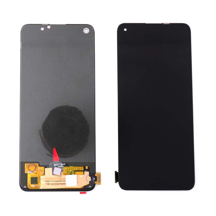 Съвместим дисплей Oppo RENO6 Z Oled Черен Черен