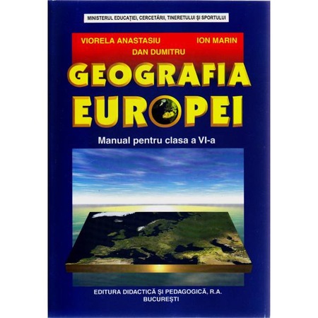 Manual Geografie Clasa 6 Europei Viorela Anastasiu Ion Marin Dan Dumitru Emag Ro