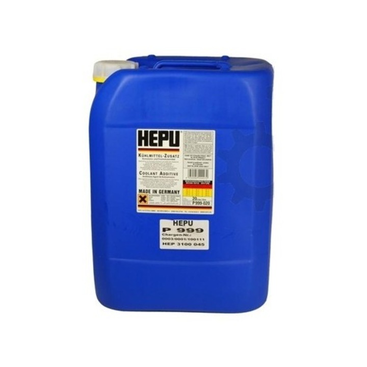 Antigel concentrat Hepu, Albastru, G11, 20L