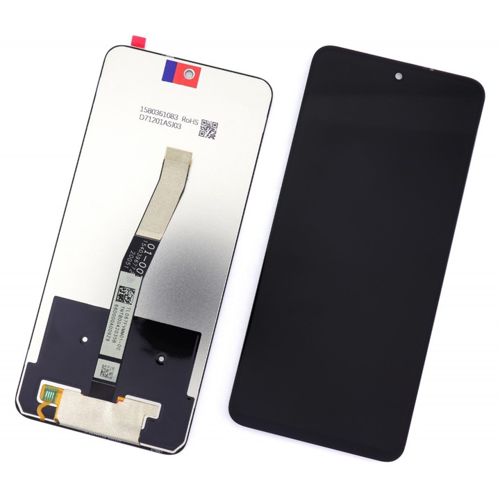 Display compatibil Xiaomi Redmi Note 9 Pro Max OEM fara Rama Black Negru