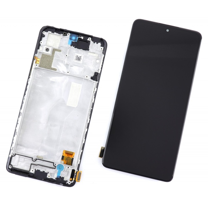 Display compatibil Xiaomi Redmi Note 10 Pro OLED cu Rama Black Negru