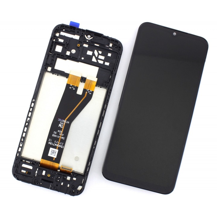 Дисплей, съвместим със Samsung Galaxy A14 5G, САМО ЗА МОДЕЛ A146B с черна рамка