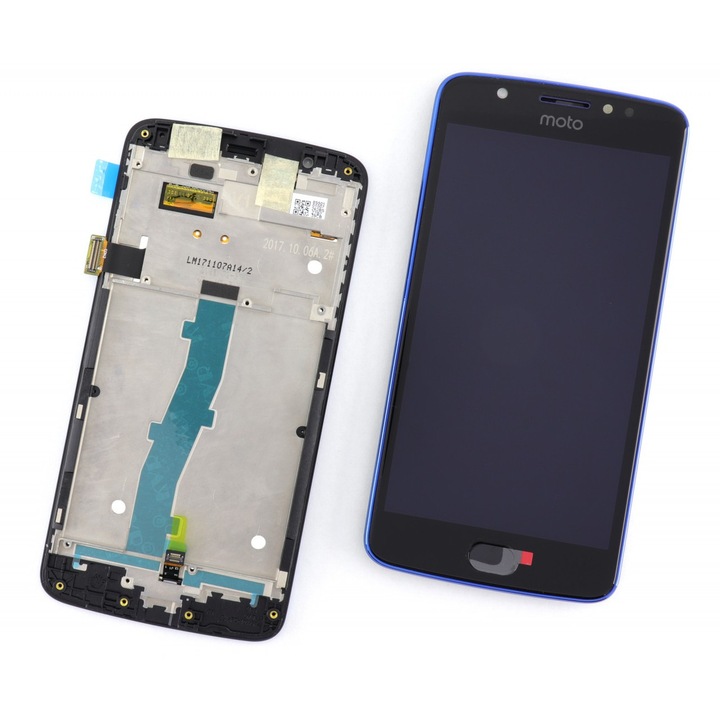 Display compatibil Motorola Moto E4 Display compatibil Service Pack Oxford Blue cu Rama