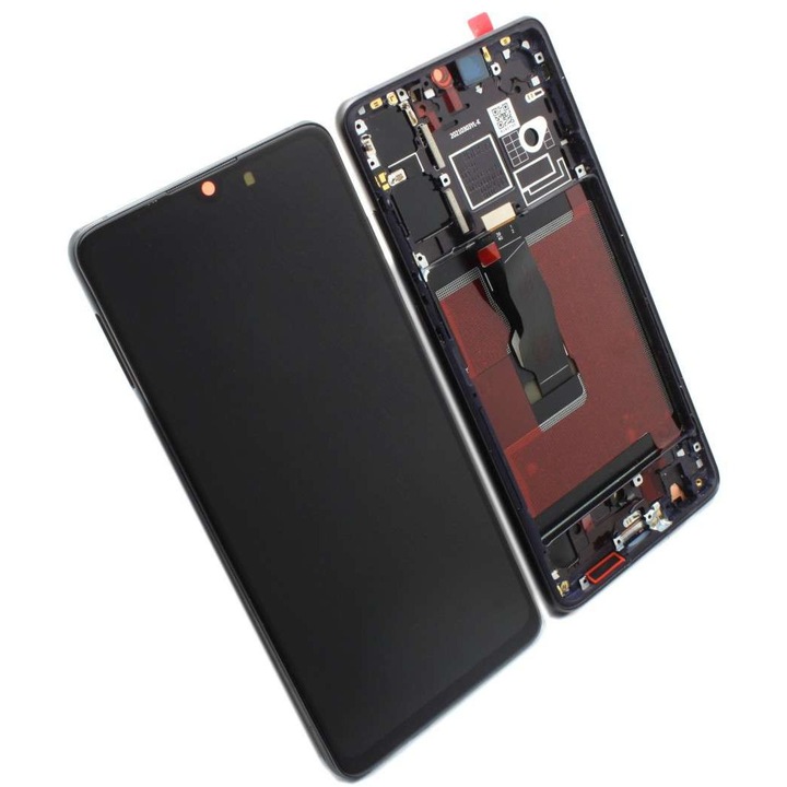 Display compatibil Huawei P30 OLED cu Rama Black Negru