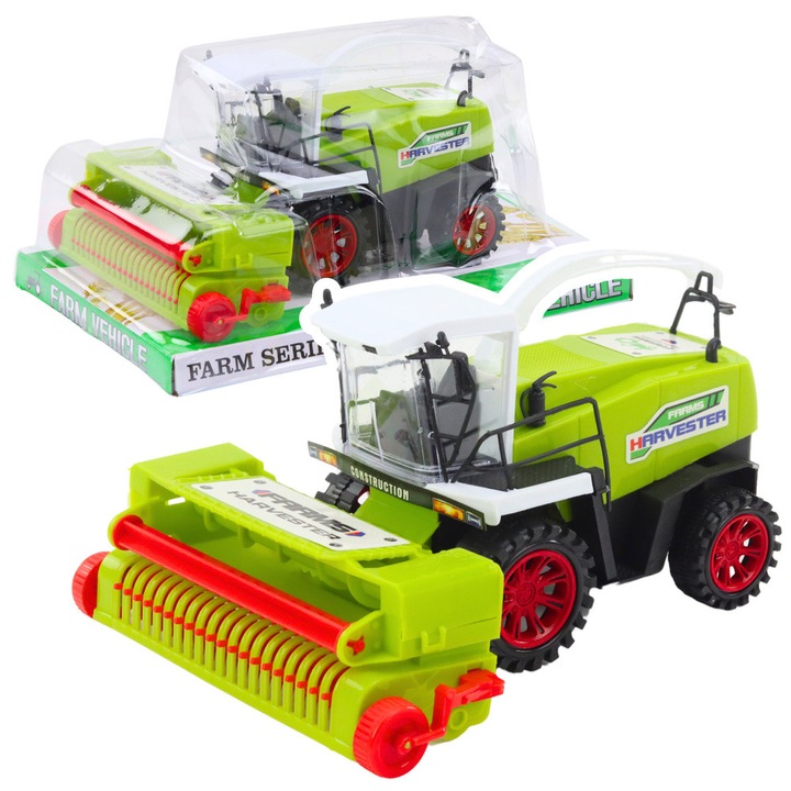 Combina de jucarie LEAN TOYS, verde, 25x17,5x13cm, set cu elemente mobile